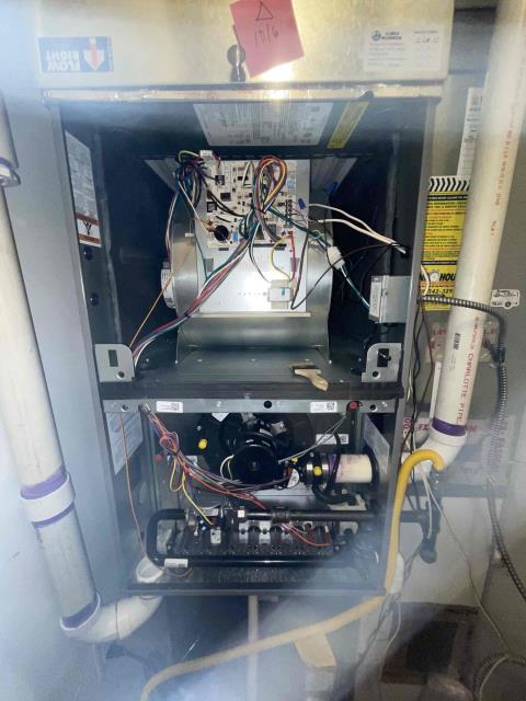 Onsite today for a 2025 Rheem furnace and AC maintenance visit. First heating test of season. Completed maintenance checklist and sent recommendations to include 24V filter for Active Static cleaning, UV Light-to prevent biological buildup throughout condensation line, and duct cleaning to ensure healthy breathing air. Job Complete. Onsite today for a 2025 Rheem furnace and AC maintenance visit. First heating test of season. Completed maintenance checklist and sent recommendations to include 24V filter for Active Static cleaning, UV Light-to prevent biological buildup throughout condensation line, and duct cleaning to ensure healthy breathing air. Job Complete.