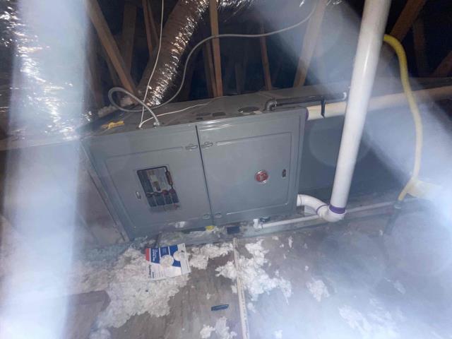 Pueblo, CO - Onsite today for a Regular service maintenance on Horizontal 90% Rheem furnaces located in attic. Both systems heating efficiently 35°/48° above set temperature and furnace maintenance checklists are complete. Both systems operating properly. Systems cycled before departure. No further work required.  Pueblo, CO - Onsite today for a Regular service maintenance on Horizontal 90% Rheem furnaces located in attic. Both systems heating efficiently 35°/48° above set temperature and furnace maintenance checklists are complete. Both systems operating properly. Systems cycled before departure. No further work required.