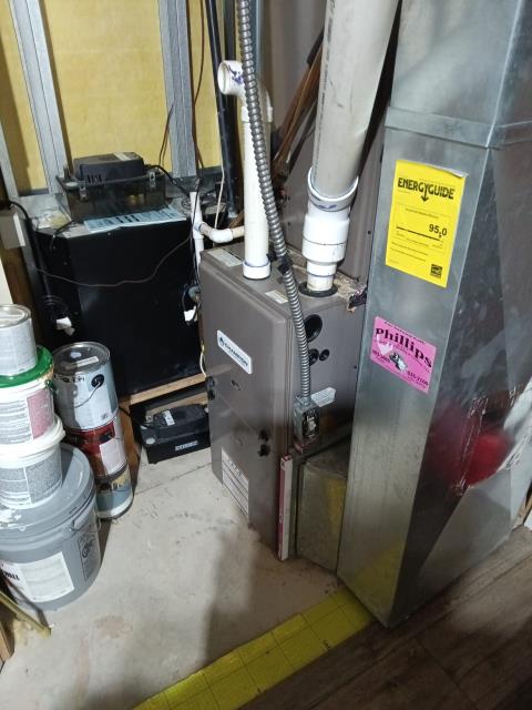 ONsite today for a no heat service call on a Champion furnace. Diagnosis is dirty flame sensor. Cleaned flame sensor and system started up normally with a 45 degree temperature differential. System is now operating efficiently and properly in heating at this time. Job Complete