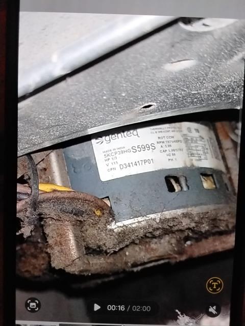 No Heat service call on a 2012 Trane Furnace. Diagnosis confirmed failing blower and Inducer. Went over options with client and he will let us know what he decides. Job Complete