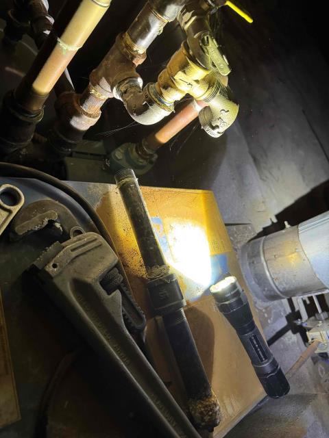 Onsite today for an RTF Boiler Service Project. Replaced relief valve due, then Flushed and purged boiler. No further issues at this time and boiler is shutting off at limit and heat is being circulated around to each zone and radiator. Job complete.