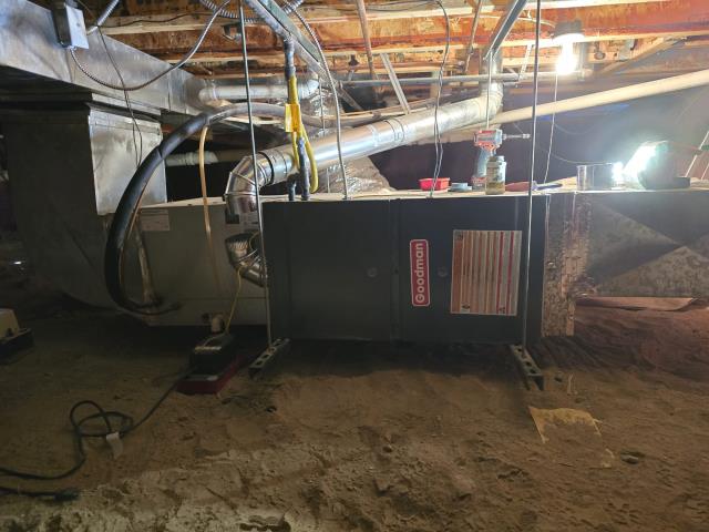 Onsite today for a Furnace Only Replacement (Basic Efficiency - 80%). Removed and replaced old with new and brought home upto current building code. Verified new heating system is heating and was able to reach set temp of 75 degrees. Job Complete.