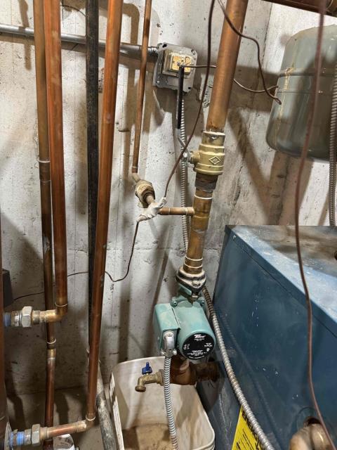 Onsite today for an RTF Boiler Service call. Drained boiler, replaced expansion tank, replaced 2 zones valves and arm, then flushed and purged the boiler. Found PRV and Backflow preventer clogged. Cleaned combustion tray. No further work needed at this time. Job Complete.