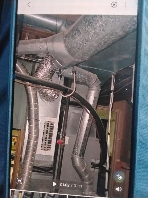 Onsite today for a 2002 Heil furnace maintenance visit.
Completed maintnenance checklist and found that the furnace has Water damage throught the furnace and heat exchanger, Inducer grinds down indicating a bad bearing and blower motor is leaking grease and oil. Quoted deep clean and repairs, but due to age and condition, a replacement is strongly advised. Job Complete.