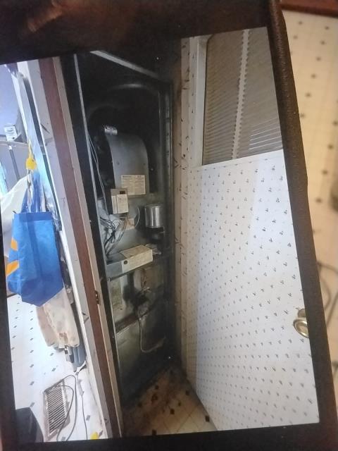 Onsite for a furnace estimate, Went over pricing and scheduled a Mobile Home Propane Furnace - 90k btu 80% 20" Replacement. Job Complete.
