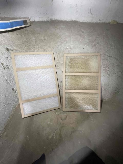 Onsite today for a 2023 American standard furnace maintenance visit. Completed maintenance checklist and notated Regular dust build up throughout system. Notated heavy dust buildup on blower wheel as well. Recommendations include upgraded 24v filter and ongoing system maintenance. Client will follow up on any future work request requested. Job Complete.