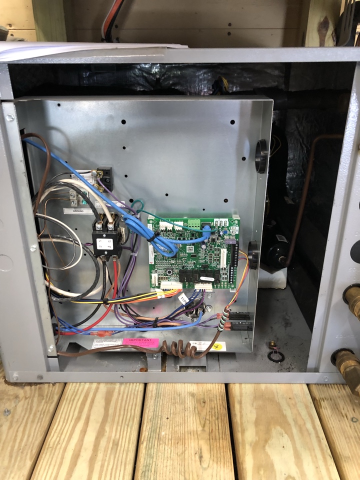 Denton, MD - Bad blower motor and module in air handler for geothermal system. Denton, MD - Bad blower motor and module in air handler for geothermal system.