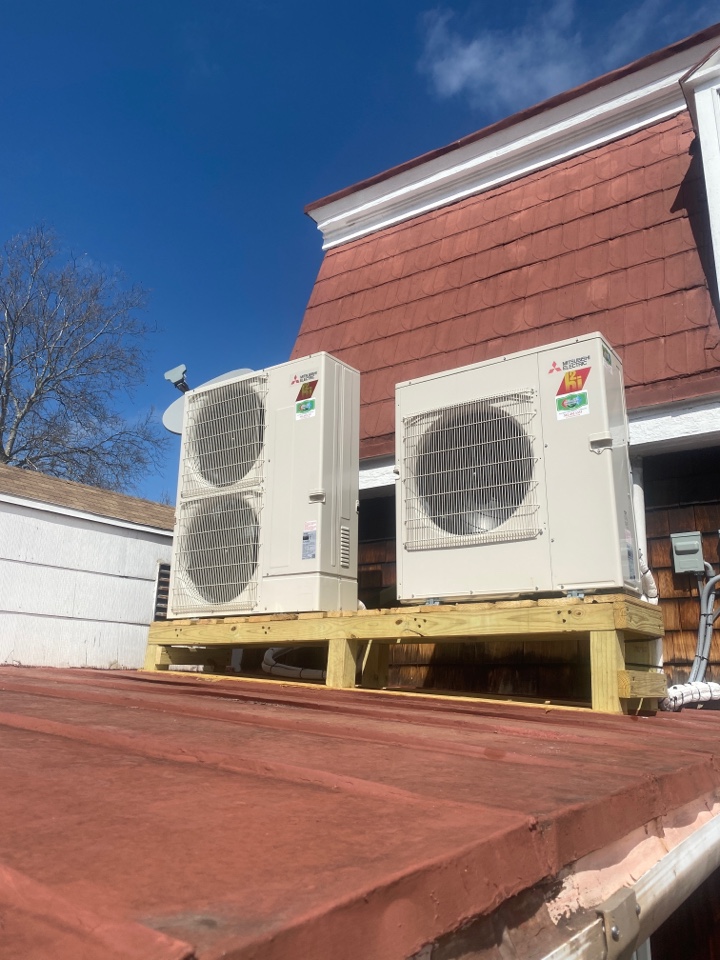 Chestertown, MD - Thank you so very much for your business! As difficult as this install was, it went extremely smooth due to your hospitality. Very accommodating! We trust you’ll love your 2 new H2 Mitsubishi Heat pumps. They look great! It’s been a pleasure installing them. Thanks again for your business! Chestertown, MD - Thank you so very much for your business! As difficult as this install was, it went extremely smooth due to your hospitality. Very accommodating! We trust you’ll love your 2 new H2 Mitsubishi Heat pumps. They look great! It’s been a pleasure installing them. Thanks again for your business!