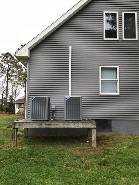 Cambridge, MD - Installation of 2 Daikin Heat Pump systems and Rinnai water heater Cambridge, MD - Installation of 2 Daikin Heat Pump systems and Rinnai water heater