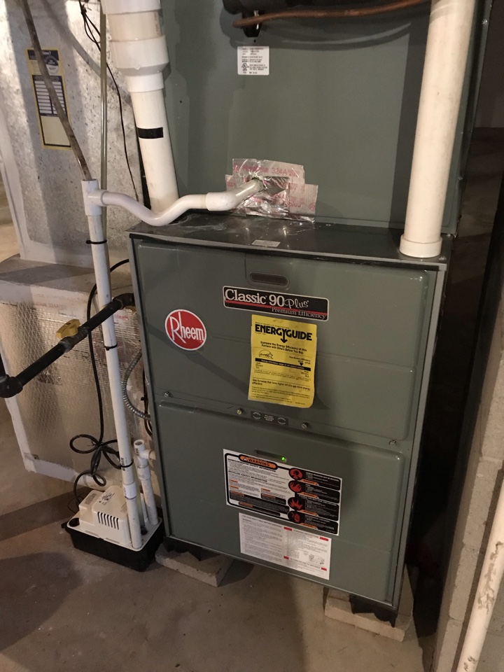 Dover, DE - Mr. Holliday, your Rheem Furnace is good to go for the rest of the winter! We appreciate your business! Dover, DE - Mr. Holliday, your Rheem Furnace is good to go for the rest of the winter! We appreciate your business!