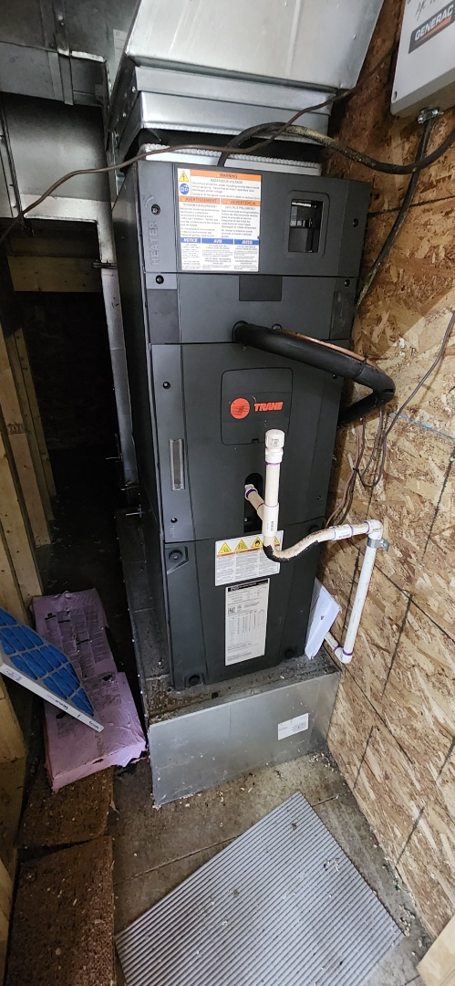 maintenance trane heat pump airhandler 