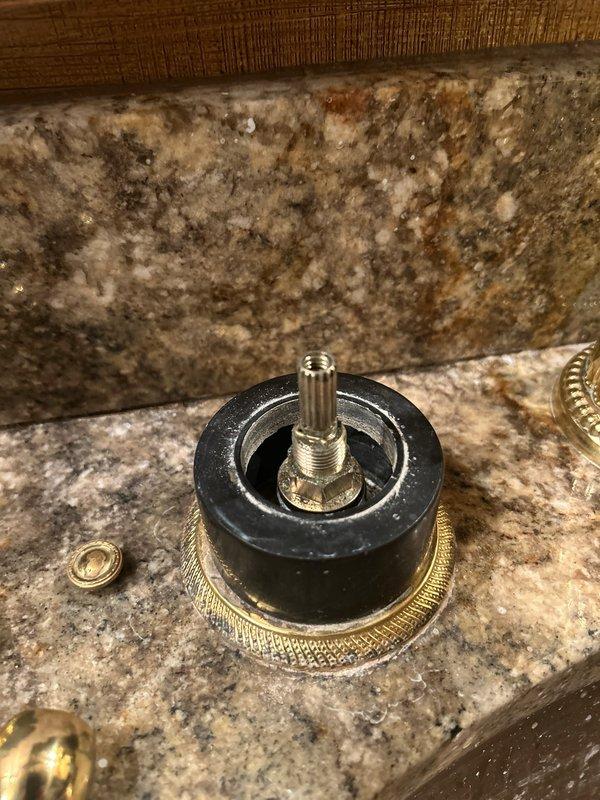 Conducted diagnostic assessment of shower leak reported by customer. Identified issue with shower valve assembly requiring stem replacement. Documented existing valve components and fixture configuration. Customer has approved work and paid deposit; however, parts procurement delayed due to supplier closure. Installation of replacement stems to be scheduled following parts availability.