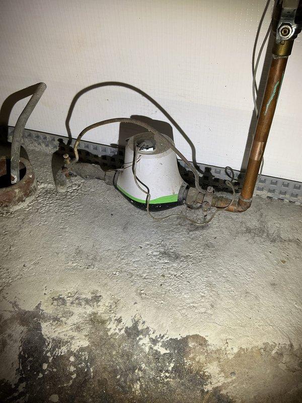 Conducted on-site assessment for potential lead service line replacement. Inspected existing plumbing infrastructure in basement utility area, including copper vertical pipe sections and drainage assembly. Documented current setup with photos to develop appropriate replacement strategy.