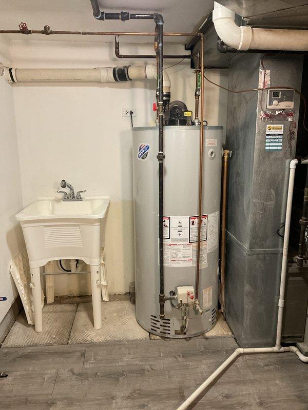 Responded to service call for failed sump pump in basement. Inspected system and determined pump required replacement. Installed new sump pump and verified proper operation. Placed industrial dehumidifier to address residual moisture in the affected area.