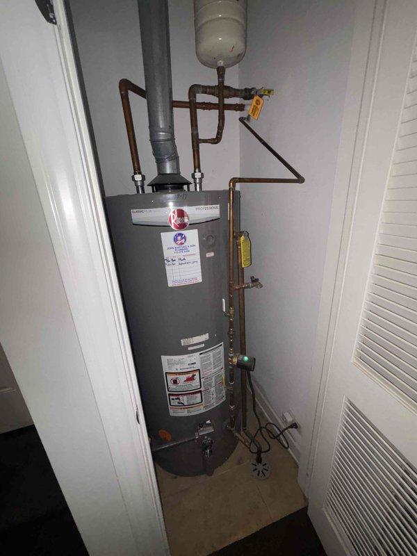 Conducted Level 1 diagnostic on lavatory sink plumbing, identifying issues with drain and supply lines. Inspected water heater system with expansion tank and associated copper piping network. Provided updated estimates for outdoor spigot installation as requested by customer.