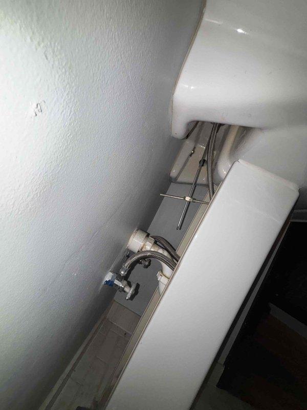 Responded to customer complaint regarding water hammer noise in bathroom faucet and provided estimate for kitchen faucet replacement. Inspected toilet tank components, noting normal operation with minor mineral buildup. Recommended installation of water hammer arrestors to resolve noise issue and presented options for kitchen faucet replacement with customer-preferred fixtures.