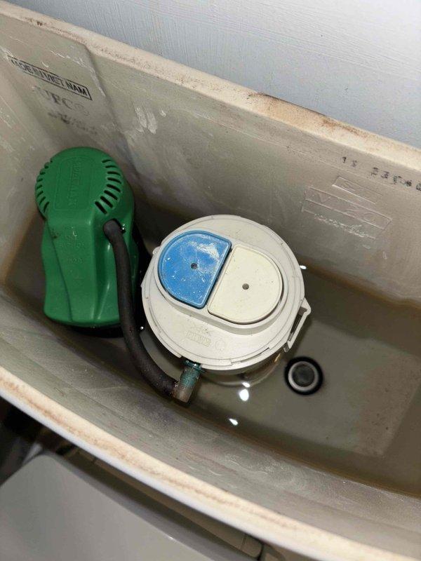 Inspected three toilets with reported issues. First toilet had severe odor due to failed wax ring seal. Second toilet had continuous running caused by deteriorated flush valve assembly and worn fill valve, which were replaced. Third toilet had a cracked bowl requiring complete toilet replacement. Installed new components and performed water tests to verify proper function of all repaired units.