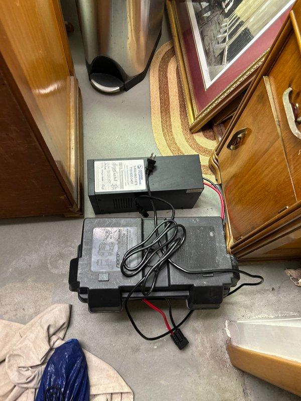 Conducted VIP plumbing maintenance inspection of sump pump system. Verified water tank and ejector pump functioning properly under normal power conditions but failing during battery backup operation. Identified need for electrical testing - recommended service technician return with multimeter to check battery and inverter connections to resolve backup power functionality issue.