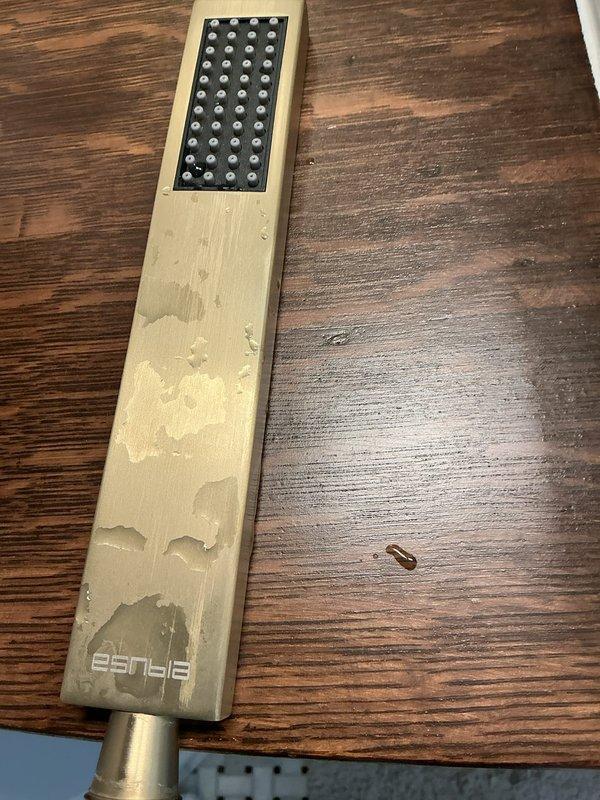 Responded to priority service call for low water pressure in shower that persisted after customer's cartridge replacement. Conducted diagnostic testing with electronic pressure gauge to identify system pressure irregularities. Inspected brass rainfall shower head, cleared mineral buildup from water distribution nozzles, and adjusted flow regulator to restore proper water pressure.