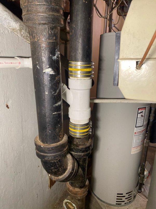 Completed sold repair job involving the redirection of an existing sump pump into the waste stack. Successfully installed a new pump as specified in the original service order sold by Jon. Verified proper connections and functionality of the newly installed system components.
