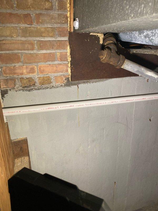 Completed sold repair job involving the redirection of an existing sump pump into the waste stack. Successfully installed a new pump as specified in the original service order sold by Jon. Verified proper connections and functionality of the newly installed system components.