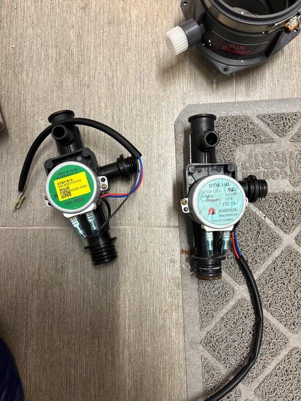 Completed replacement of motorized zone valves on hydronic heating system as sold by Joey. Removed failing valves from boiler/manifold assembly and installed new units with proper electrical connections. System tested and verified proper operation of all zone controls.
