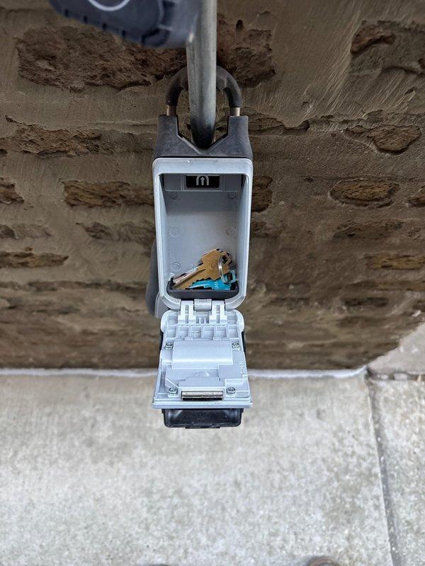 Completed rescheduled priority service to level gas line with proper drainage to waste line. Installed air gap piping per code requirements. Accessed property using client's lockbox system. Junction box connections were inspected and verified for proper installation.