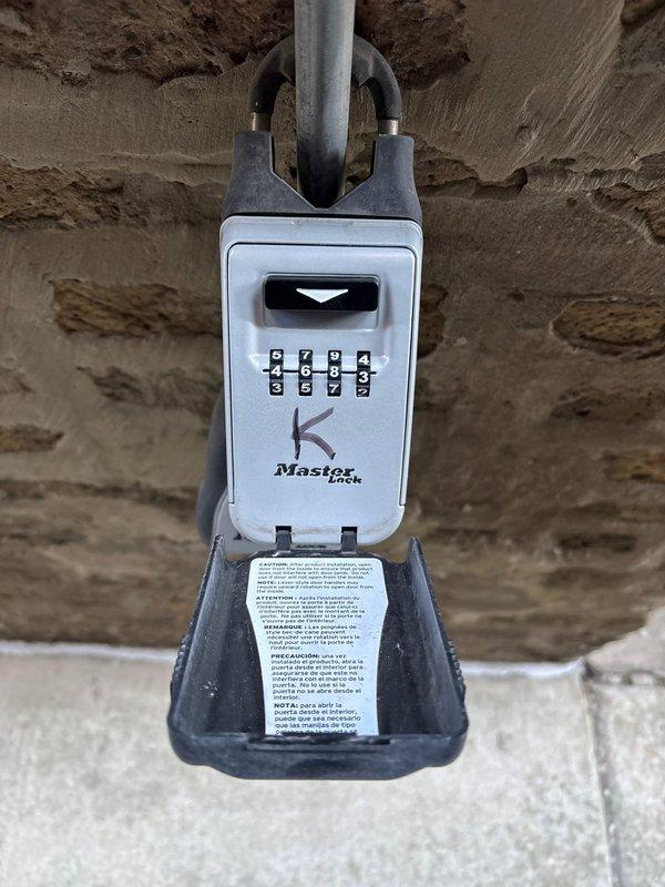 Completed rescheduled priority service to level gas line with proper drainage to waste line. Installed air gap piping per code requirements. Accessed property using client's lockbox system. Junction box connections were inspected and verified for proper installation.