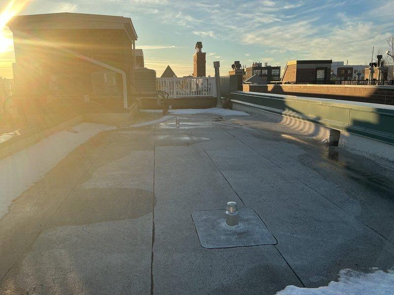 Conducted comprehensive inspection of property to identify source of persistent odor in back stairwell. Performed visual assessment of cast iron pipe suspected to be the origin, examining both interior hallway access points and rooftop ventilation components. Recommended smoke testing to pinpoint exact location of sewer gas leak that has been ongoing for approximately 4 months.