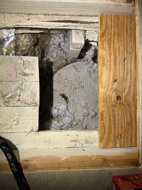 Responded to service call for garbage disposal issues and catch basin drainage. Upon inspection, discovered deteriorated insulation inside wall cavity near disposal unit, which was affecting proper functioning. Removed debris, cleaned the disposal system, and performed a sewer scope to clear the catch basin drainage issue, restoring normal operation to the kitchen plumbing system.