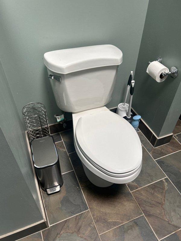 Successfully installed new toilet fixture as sold by sales team. Completed full installation including proper sealing and connection to existing plumbing system. Final inspection confirmed proper functioning with no leaks, and area was left clean with all accessories properly positioned.