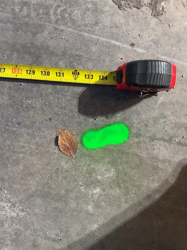 Responded to recurring sewer backup in one area of 8-year-old home. Performed diagnostic measurements (127-134 inch range) to locate blockage point in the sewer line, then successfully cleared obstruction to restore proper drainage function.