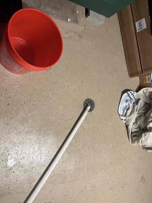 Conducted comprehensive assessment for multi-component plumbing quote including water heater replacement, kitchen faucet installation, and shower cartridge/head replacement. Inspected existing shower control assembly with chrome single-lever handle mounted on white subway tile wall; noted functioning flexible stainless steel supply lines requiring no immediate replacement. Documented current installation conditions with photographs to support detailed estimate preparation.