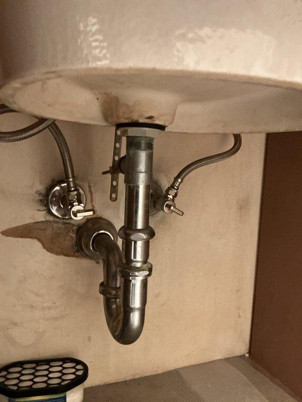Arrived at customer location for bathroom sink faucet replacement with customer-supplied fixture. Disconnected existing plumbing components including supply lines and P-trap assembly, installed new customer-provided faucet, and reconnected all plumbing with proper sealing. Tested for proper water flow and absence of leaks to ensure complete functionality of the new installation.
