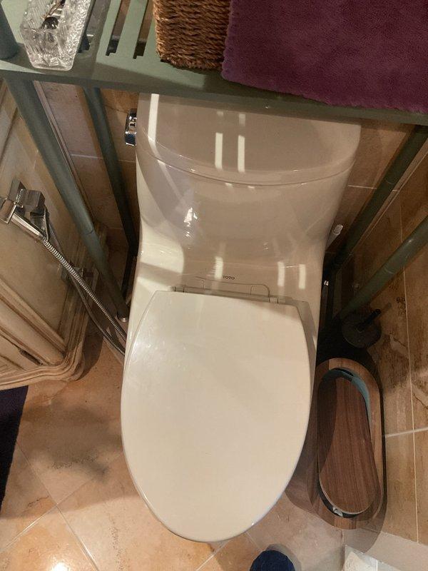 Installed two customer-provided bidet attachments to existing TOTO toilets, connecting them to the water supply lines using stainless steel braided hoses. Verified all connections for proper function and absence of leaks before completing the job.