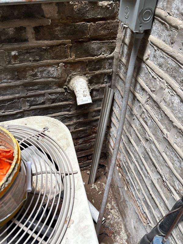 Successfully installed new tanked water heater in basement utility room, connecting all required copper supply lines and ensuring proper integration with existing HVAC system. Completed all necessary pipe fittings and verified proper operation before finalizing installation.