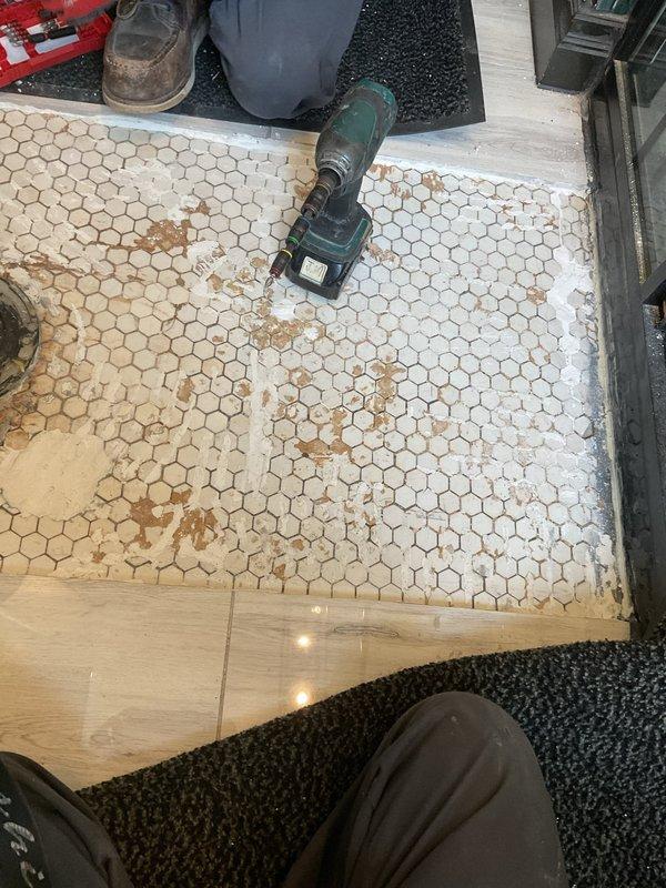 Successfully installed a customer-supplied toilet, which included preparing the area, pouring new flange grout, and properly setting the fixture. Cleaned work area and verified proper function of the newly installed toilet with no leaks present.