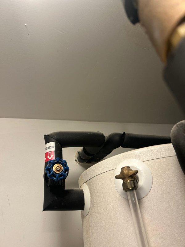 Completed inspection of 20-year-old A.O. Smith power vent water heater that was not functioning properly. After thorough evaluation of the unit, including examination of the plumbing connections, shutoff valves, and venting system, recommended full replacement due to age and condition of the equipment.