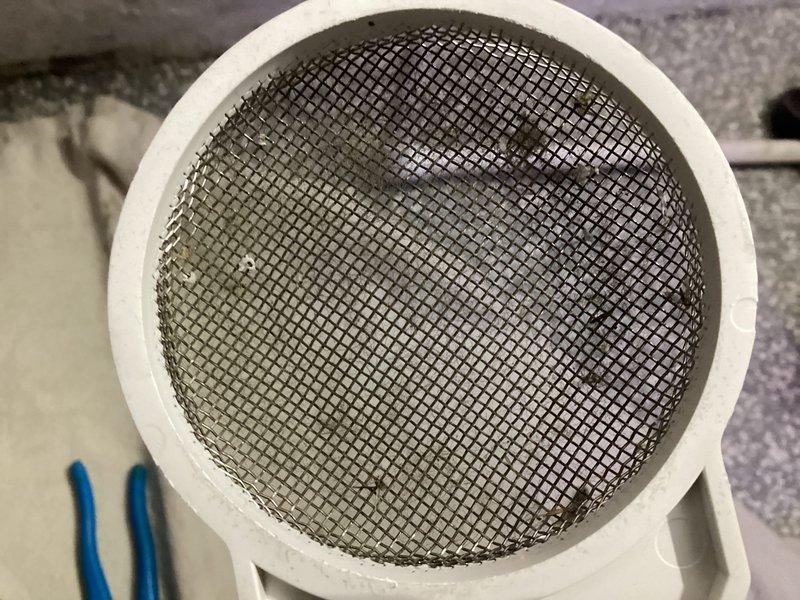 Performed scheduled VIP maintenance on Navien tankless water heater system. Inspected internal components for proper operation and removed/cleaned the circular mesh filter which showed accumulated sediment buildup. Unit is now functioning at optimal efficiency with clean filtration system.