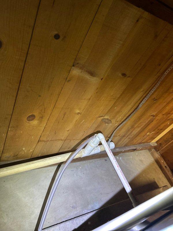 Responded to warranty service call for a leaking tankless water heater previously installed by our team. Inspected the system and identified leak at the copper pipe connection to the filtration system. Repaired the faulty connection and verified proper operation with no further leaks observed.