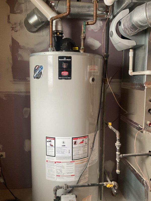 Replaced failed sump pump in basement following water intrusion through foundation. Completed installation of new pump system with proper connections to existing discharge lines, ensuring optimal water removal capability to prevent future flooding issues.