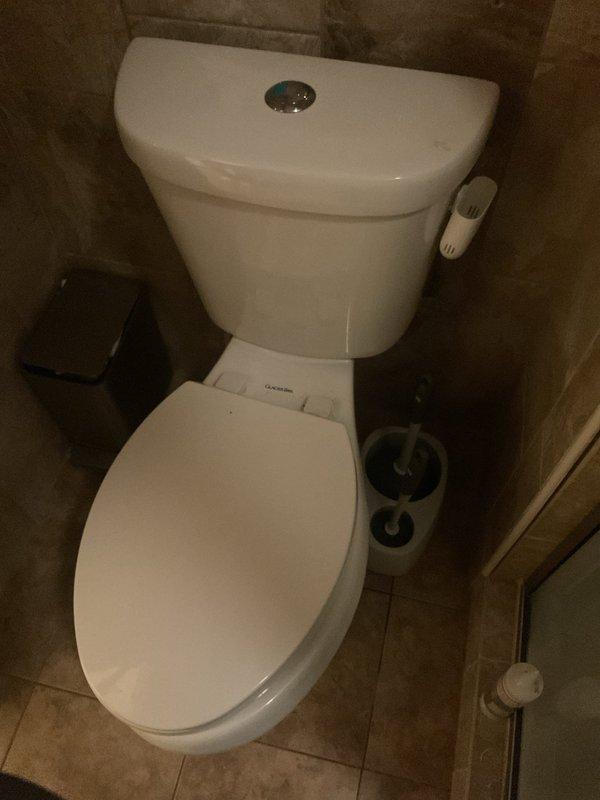 Responded to service call for a toilet making bubbling sounds, a second toilet leaking from the base, and a bathtub backing up during toilet flushes. Diagnosed main line blockage causing multiple fixture drainage issues. Cleared obstruction using professional-grade auger, restoring proper drainage function to all affected bathroom fixtures.