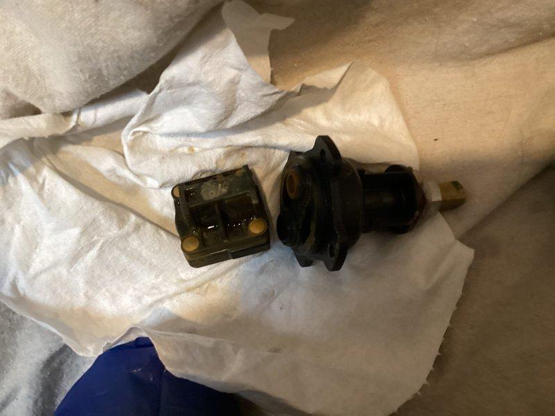 Responded to city water leak warning at customer location. Identified leaking bathtub faucet as the source of the issue. Removed and replaced worn valve components with new Kohler replacement parts to resolve the leak.