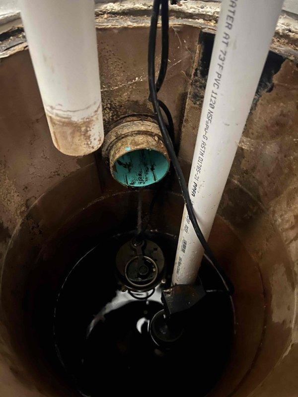 Responded to priority call for clogged drain tile. Performed inspection of sump pit system and found mineral buildup affecting drainage efficiency. Successfully completed hydrojetting service to clear blockage, restoring proper water flow and functionality to the drainage system.