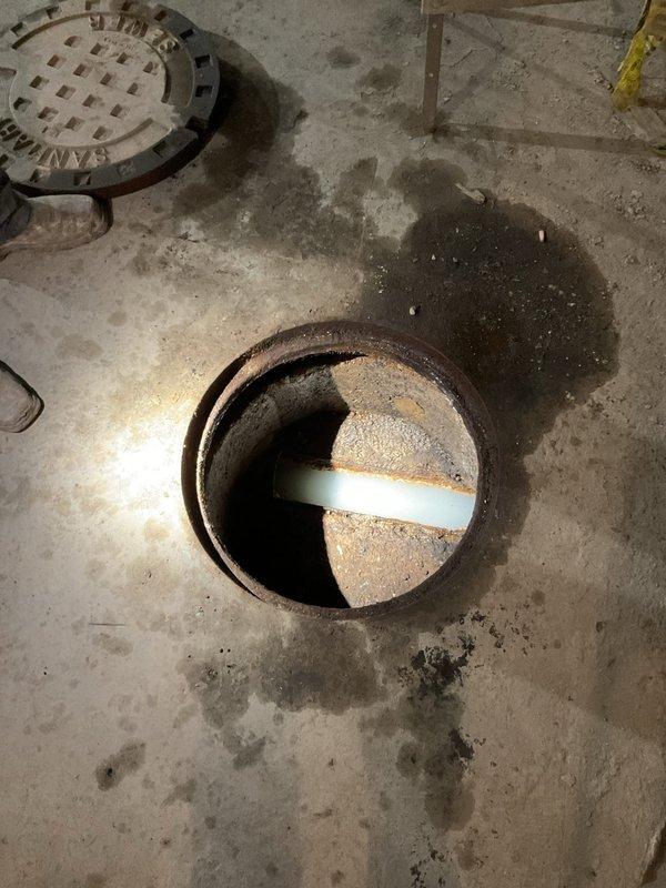 Responded to main line rodding call at commercial facility, accessing the system through the back dock entrance. Upon arrival, located the main line cleanout access points in the basement level near the loading area. Removed the cleanout cover to expose the main drainage line and performed rodding procedure to clear the blockage. Successfully cleared the obstruction in the main sewer line and restored proper drainage flow. Secured the work area with safety barriers during the service and replaced all access covers upon completion.