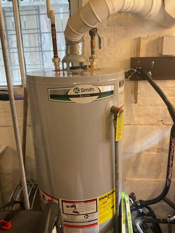 Responded to service call for sewer drain clearing and jetting evaluation. Conducted on-site assessment to locate and evaluate cleanout access points for hydro-jetting services. Informed customer that jetting work would require scheduling for a future appointment, and today's visit was strictly for evaluation and estimate purposes. Documented existing plumbing configuration and water heater location in basement utility area to determine optimal access route for future drain clearing procedures.