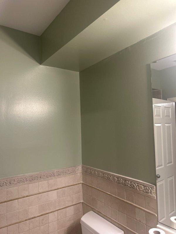 Responded to customer report of knocking sounds in plumbing pipes when water supply is shut off. Conducted diagnostic assessment of water heater system to determine whether repair or replacement would be necessary. Documented existing bathroom conditions and plumbing fixtures with photographic evidence for estimate preparation.