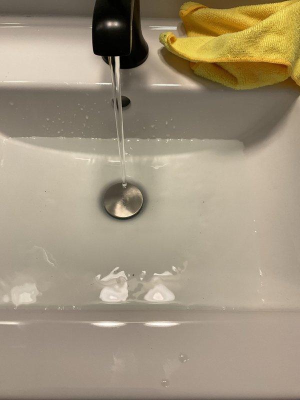 Responded to a morning appointment for a slow-draining bathroom vanity sink in a century-old condo building, unit 1B. Upon arrival, confirmed the drainage issue that had been ongoing for approximately one week. Successfully cleared the obstruction and restored proper water flow through the vanity drain, verifying full functionality with water flow testing before completion.