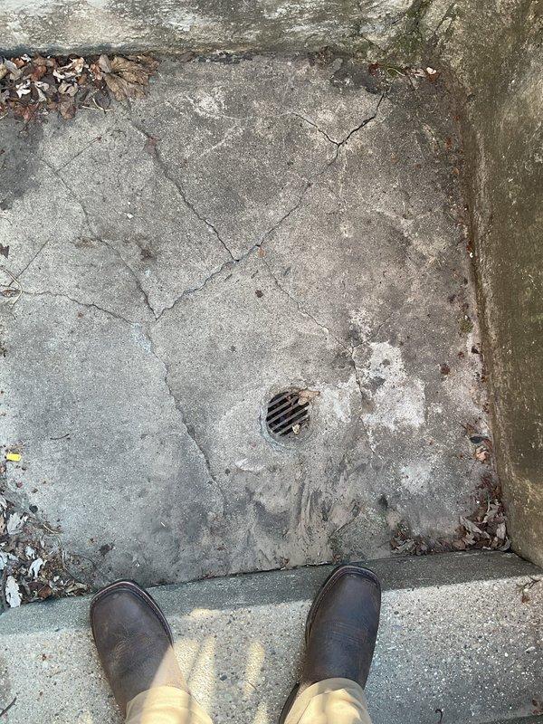 Responded to residential drain and sewer service call to address main line blockage caused by invasive tree root infiltration. Performed hydrojetting of the sewer line to clear root obstruction and restore proper drainage flow. Upon inspection, identified an exterior drainage system constructed with improper materials—specifically gutter material used in place of standard drainage pipe—which does not meet code requirements and poses risk of premature failure. Provided estimate for replacement of the substandard exterior drain assembly with appropriate drainage components to ensure long-term functionality and compliance with plumbing standards.