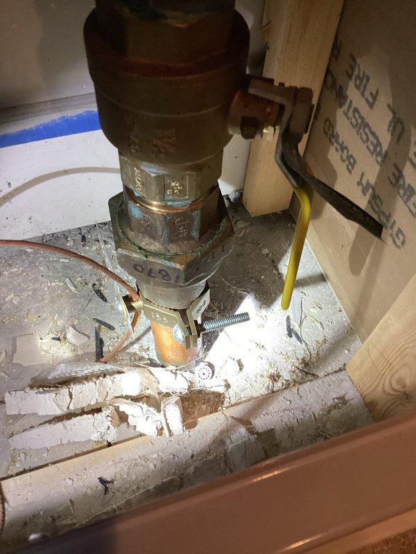 Completed comprehensive VIP maintenance on tankless water heater system, including inspection of all plumbing connections, heat exchanger components, and electrical wiring assemblies. Documented existing lead water service line conditions and provided detailed estimate for full lead pipe replacement from main connection point, noting deteriorated surfaces and recommending priority replacement to meet current plumbing code standards.